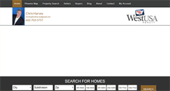 Desktop Screenshot of homesbychrisharvey.com